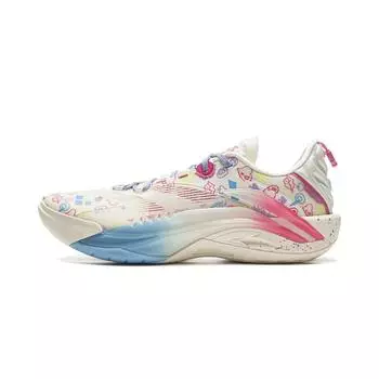 Баскетбольные кроссовки Li Ning Fan Wu You Ji 1 суперлегкие, гибкие, устойчивые, амортизирующие, прочные, с поддержкой и отскоком, низкие, для улицы ABFV005-2 44
