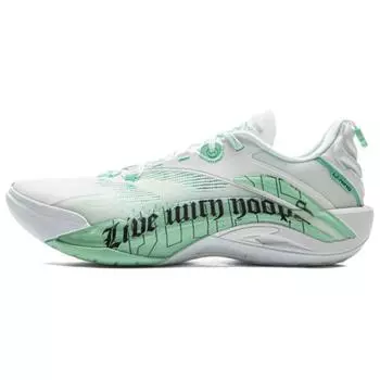 Баскетбольные кроссовки Li Ning Fan Wu You Ji 1 суперлегкие, гибкие, устойчивые, амортизирующие, прочные, дышащие, с отскоком, низкие, с защитой от ударов ABFV005-4 41