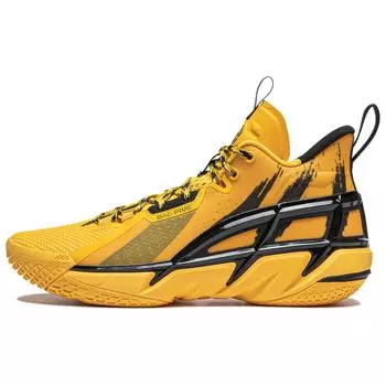 Баскетбольные кроссовки Li Ning Fan Wu 4 Bounce с технологией легкости, устойчивости, устойчивости, амортизации, износостойкие, дышащие, среднего размера ABFU015-7 41