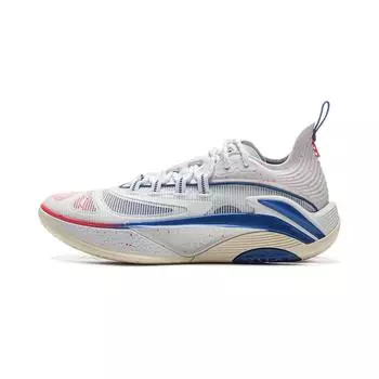 Баскетбольные кроссовки Li Ning Fang Wu Zhui Lie 1 Super Мужские кроссовки Стандартные-Белые ABFV007-1 42