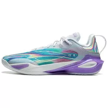 Баскетбольные кроссовки Li Ning Flash 11 мужские синие фиолетовые ABAU053-7 42