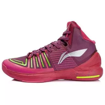 Баскетбольные кроссовки Li Ning Flash 1 Professional Competition Mid-Top мужские баскетбольные кроссовки пурпурного цвета ABAJ011-5 41