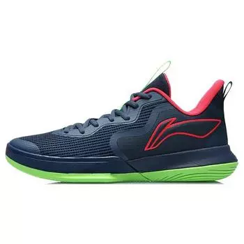 Баскетбольные кроссовки Li Ning Flash Energy 1 из искусственной кожи с амортизацией, нескользящие, износостойкие, дышащие, легкие, с низким верхом ABCR007-2 43