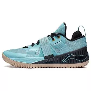Баскетбольные кроссовки Li Ning Fury Breathable Lightweight Low Top, мужские кроссовки, синие ABFT027-3 44