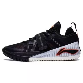 Баскетбольные кроссовки Li Ning Fury с противоскользящим покрытием, прочные, низкие, мужские, черные ABFT019-7 43