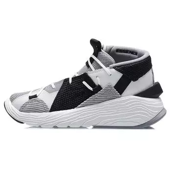 Баскетбольные кроссовки Li Ning Jackie Chan Kung Fu Series Wudao с комфортом, амортизирующие, нескользящие, износостойкие, поддерживающие, средней высоты AGBQ084-2 36