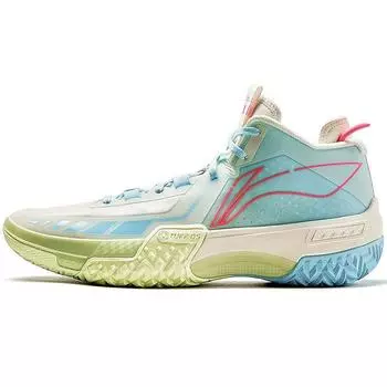 Баскетбольные кроссовки Li Ning Jiao Ao Yuan Ye Actual Combat Rebound, мужские кроссовки Off-White ABFT035-2 43