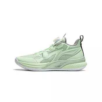 Баскетбольные кроссовки Li Ning Kids Light Foam Tuff RB Heel Loc Sports Casual Basketball Shoes Детские баскетбольные кроссовки Fairy-Green YKBU064-3 38