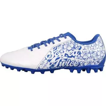 Баскетбольные кроссовки Li Ning Kids MG Stud Mid-Range Short Grass Training Shock Absorbing Low-Go Детские баскетбольные кроссовки Blue-and-White-Porcelain YSFT014-2 35