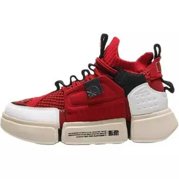 Баскетбольные кроссовки Li Ning Kids Wudao 2 Ace, детские кроссовки красного цвета YKBN048-11 31