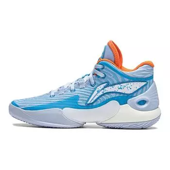 Баскетбольные кроссовки Li Ning Kids Yu Shuai 18 Young Beng Technology Low Top, детские баскетбольные кроссовки синего цвета YKBU034-7 41