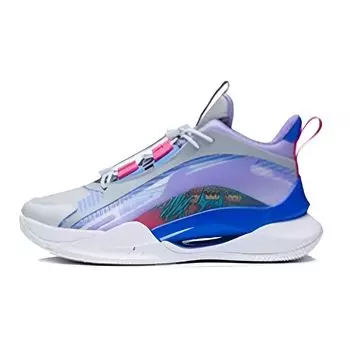 Баскетбольные кроссовки Li Ning Pioneer Spirit Team 2.0 с амортизацией, нескользящие, износостойкие, дышащие, средней высоты, детские баскетбольные кроссовки YKBS016-5 34