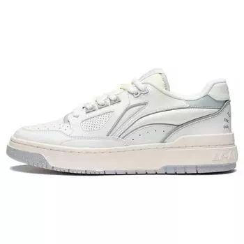 Баскетбольные кроссовки Li Ning Rookie 2 Durable Breathable Low-Touch Retro, мужские, белые, серые, ABCT011-2 41
