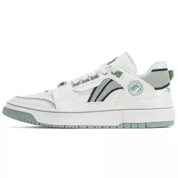 Баскетбольные кроссовки Li Ning Rookie Grass And Wood All Soldiers из замши и кожи с нескользящей амортизацией, низкие, унисекс, ABCS021-3 39