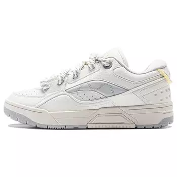 Баскетбольные кроссовки Li Ning Rsr 101 из окисленного белого цвета с амортизацией, противоскользящие, износостойкие, легкие, с отскоком, низкие, в стиле ретро ABCT041-1 44