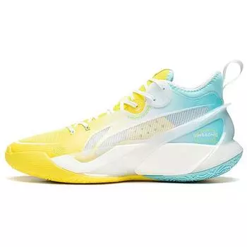 Баскетбольные кроссовки Li Ning Sonic 10 мужские кроссовки желто-синие ABAS069-8 42