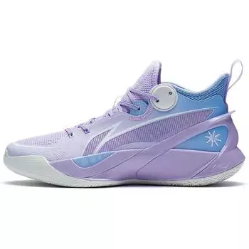 Баскетбольные кроссовки Li Ning Sonic 10 мужские кроссовки фиолетово-синие ABAS069-7 44