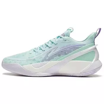 Баскетбольные кроссовки Li Ning Sonic 10 V2 с нескользящей подошвой, износостойкие, мужские, светло-синие, ABAS057-3 41