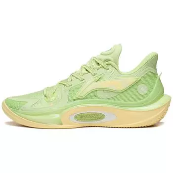 Баскетбольные кроссовки Li Ning Sonic 11 Gu Yu мужские кроссовки Butterfly-Pink Green ABAT021-6 46