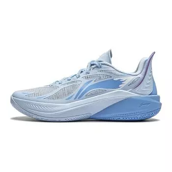 Баскетбольные кроссовки Li Ning Sonic 12 из ткани со шнуровкой, легкие, нескользящие, амортизирующие, износостойкие, дышащие, с низким верхом YKBU054-11 33