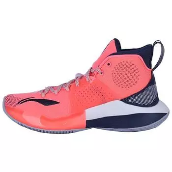 Баскетбольные кроссовки Li Ning Sonic 7 PE Player Edition, удобные, легкие, с высоким берцем, мужские, оранжевые, ABAQ025-V 40