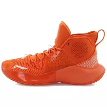 Баскетбольные кроссовки Li Ning Sonic 8 High-Top мужские кроссовки морковно-оранжевые ABAQ025-5 42