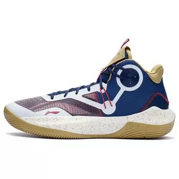 Баскетбольные кроссовки Li Ning Sonic 9 Team, удобные спортивные, амортизирующие, нескользящие, износостойкие, дышащие, поддерживающие, среднего размера ABPR017-10 43