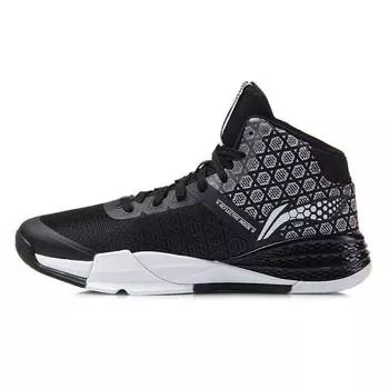 Баскетбольные кроссовки Li Ning Storm 2 с высоким гибким верхом, мужские кроссовки ABFM005-1 43