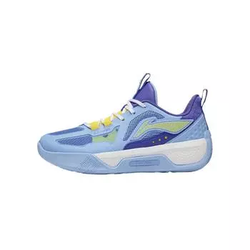 Баскетбольные кроссовки Li Ning Teen Shadow Lightweight, детские кроссовки, синие, фиолетовые, YKBT054-7 31