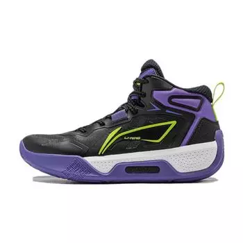 Баскетбольные кроссовки Li Ning Teen Shadow V1 с легкой технологией, нескользящие, амортизирующие, прочные, легкие, с отскоком, среднего размера YKBT080-7 31