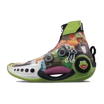 Баскетбольные кроссовки Li Ning The Muppets X WOW 9 High-Top Мужские кроссовки Многоцветный ABER003-13 46