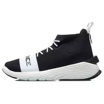 Баскетбольные кроссовки Li Ning Wade 2.3, удобные, амортизирующие, нескользящие, прочные, унисекс, среднего размера, цвет черный, белый AGBQ035-4 43