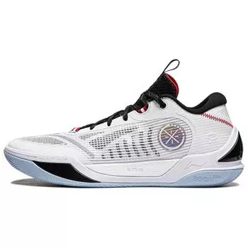 Баскетбольные кроссовки Li Ning Wade Cold Blood 2 с сильным сцеплением, стабильной поддержкой, амортизацией, прочные, легкие, с отскоком, низкие, мужские кроссовки ABPU017-6 44