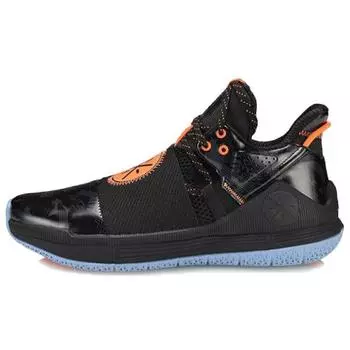 Баскетбольные кроссовки Li Ning Wade Shadow с нескользящей подошвой, легкие, среднего размера, мужские, черные, ABPQ007-4 41