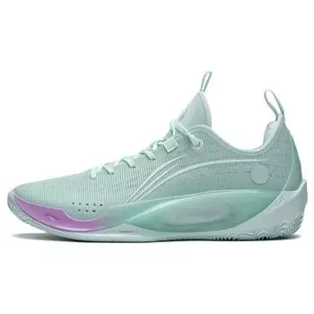 Баскетбольные кроссовки Li Ning Wade Way 808 2.0 с нескользящей износостойкой дышащей подошвой, мужские, зеленые, ABPS037-10 43