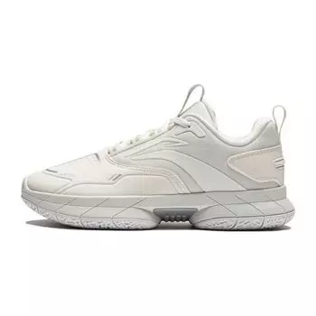 Баскетбольные кроссовки Li Ning Wind Shadow V1 с низким верхом, амортизирующие, износостойкие, детские баскетбольные кроссовки Cloud-White YKBT082-7 38