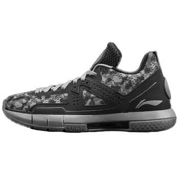 Баскетбольные кроссовки Li Ning Wow 5 Wade Way 5 Low Top, мужские, серые, черные, ABAM057-11 44