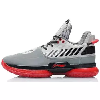 Баскетбольные кроссовки Li Ning Wow 7 Wade 7 Player Gift Box Edition Mid Top, мужские кроссовки, оранжево-серые ABAN079-25 42