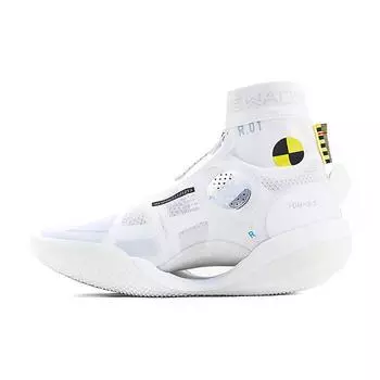 Баскетбольные кроссовки Li Ning Wow 9 Bloom из искусственной кожи, амортизирующие, нескользящие, износостойкие, с высоким берцем, женские кроссовки ABER002-4 35