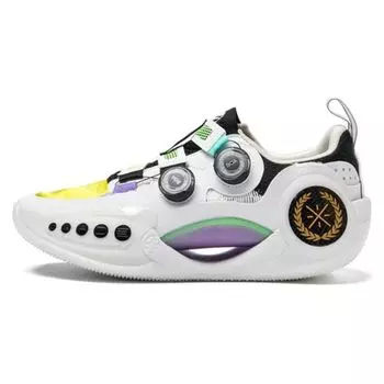 Баскетбольные кроссовки Li Ning Wow 9 City Exclusive Chengdu с амортизацией, противоскользящие, прочные, с низким верхом, мужские баскетбольные кроссовки ABES003-4