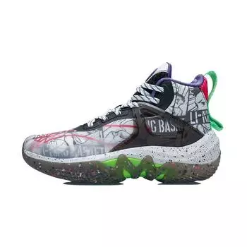 Баскетбольные кроссовки Li Ning Youth Children Pioneer Team, удобные, повседневные, нескользящие, амортизирующие, износостойкие, с низким верхом, с отскоком YKBR052-7 32