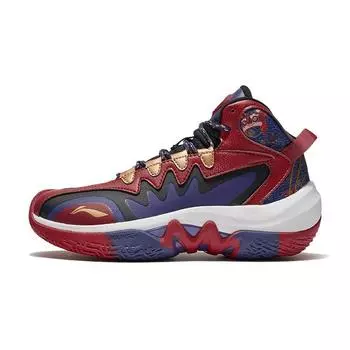 Баскетбольные кроссовки Li Ning Youth Pioneer Team 2.0 Stable Support Low-Top Детские кроссовки Cinnabar-Red YKBS004-13 37