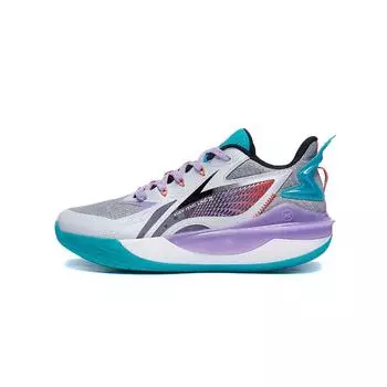 Баскетбольные кроссовки Li Ning Youth Pioneer Ling Team 3.0 V2 Cloud Technology с амортизацией, легкие, с отскоком, с низким верхом, детские баскетбольные кроссовки YKBT042-5 34