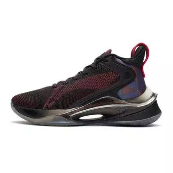 Баскетбольные кроссовки Li Ning Youth Pioneer Spirit 1 из цельного плетеного материала, устойчивые, нескользящие, амортизирующие, износостойкие, среднего размера YKBR046-1 38