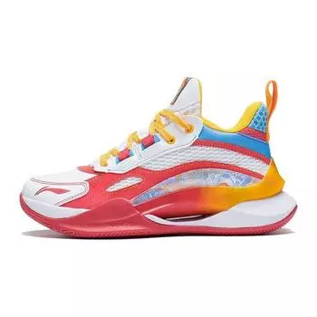 Баскетбольные кроссовки Li Ning Youth Pioneer Team 2.5 с сетчатой поддержкой, нескользящие, амортизирующие, износостойкие, дышащие, с отскоком, среднего размера YKBS050-5 37