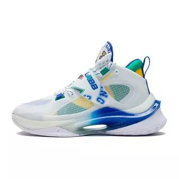 Баскетбольные кроссовки Li Ning Youth Pioneer Premium 2.0, удобные, нескользящие, амортизирующие, износостойкие, средней высоты, детские баскетбольные кроссовки YKBS014-3 33