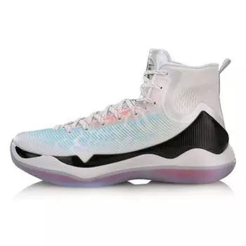 Баскетбольные кроссовки Li Ning Yu Shuai 11 с высоким верхом, мужские кроссовки персикового цвета ABAM023-5 40