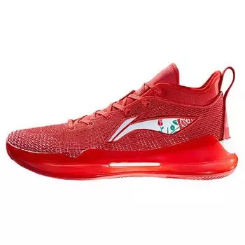 Баскетбольные кроссовки Li Ning Yu Shuai 13 Low City Of Roses мужские кроссовки Flame-Red ABAQ013-3 41