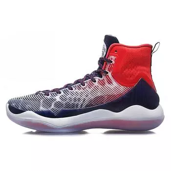 Баскетбольные кроссовки Li Ning Yu Shuai 11 прочные, удобные, амортизирующие, высокие, мужские, цвет Dragon-Fruit-Red ABAM023-4 40