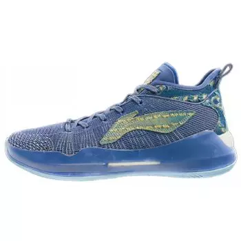 Баскетбольные кроссовки Li Ning Yu Shuai 13, удобные, универсальные, амортизирующие, нескользящие, износостойкие, поддерживающие, средней высоты, мужские баскетбольные кроссовки ABAQ013-15 40